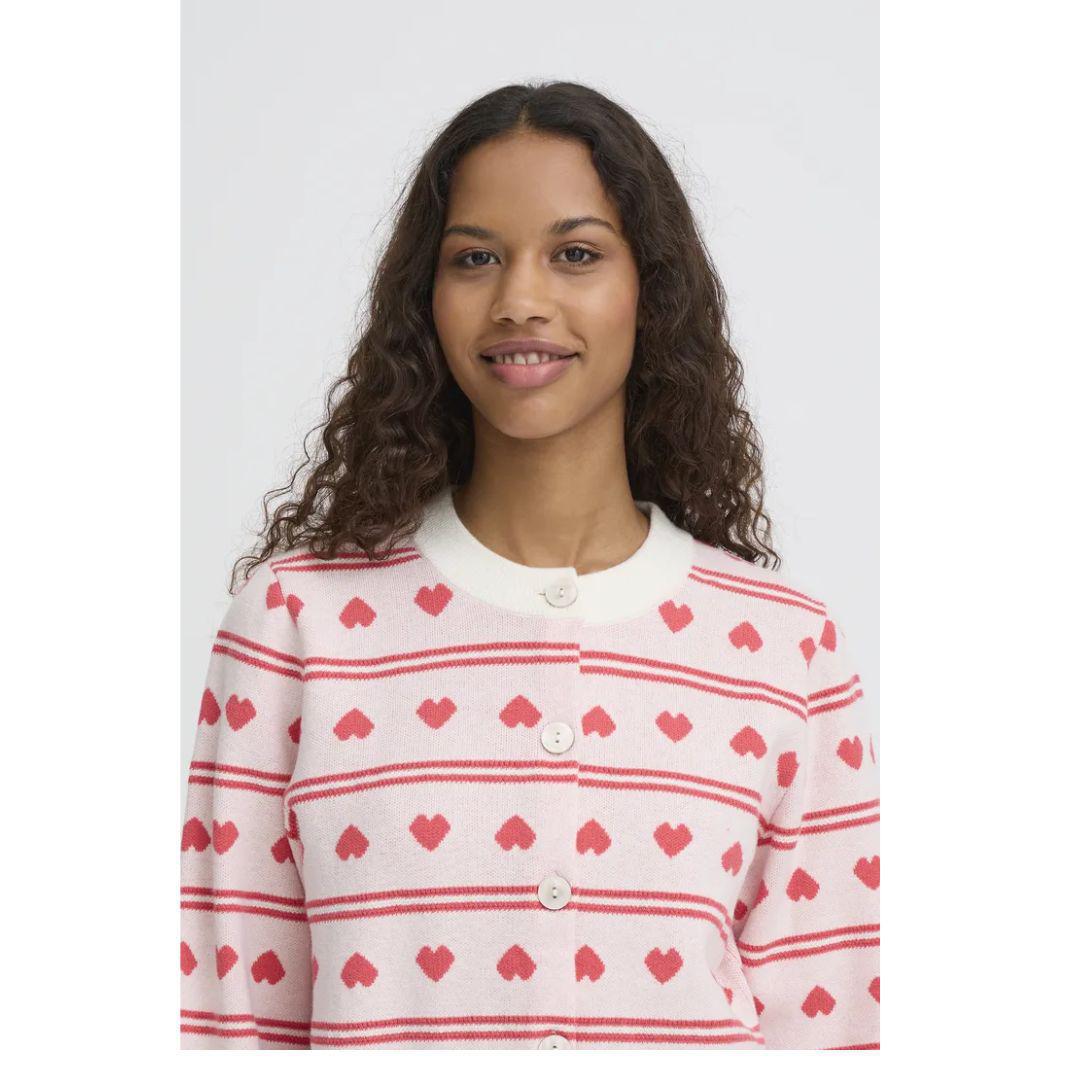 Brielle Hearts Cardigan