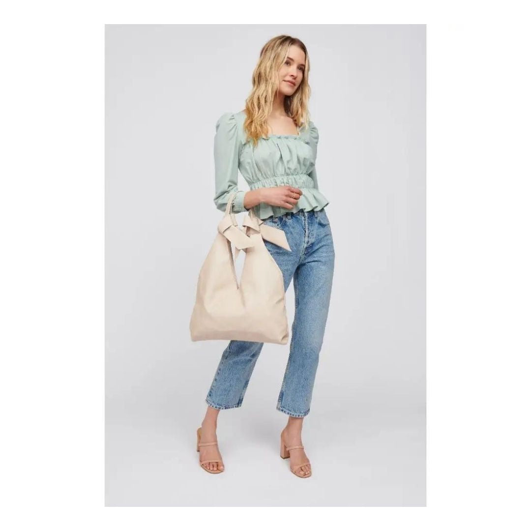 Tabitha Faux Leather Tote