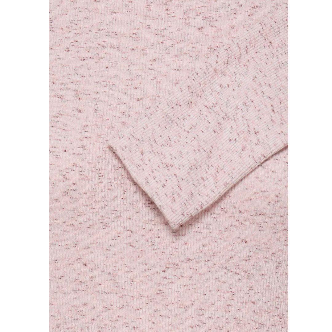 Javina Long Sleeve Ribbed Tee