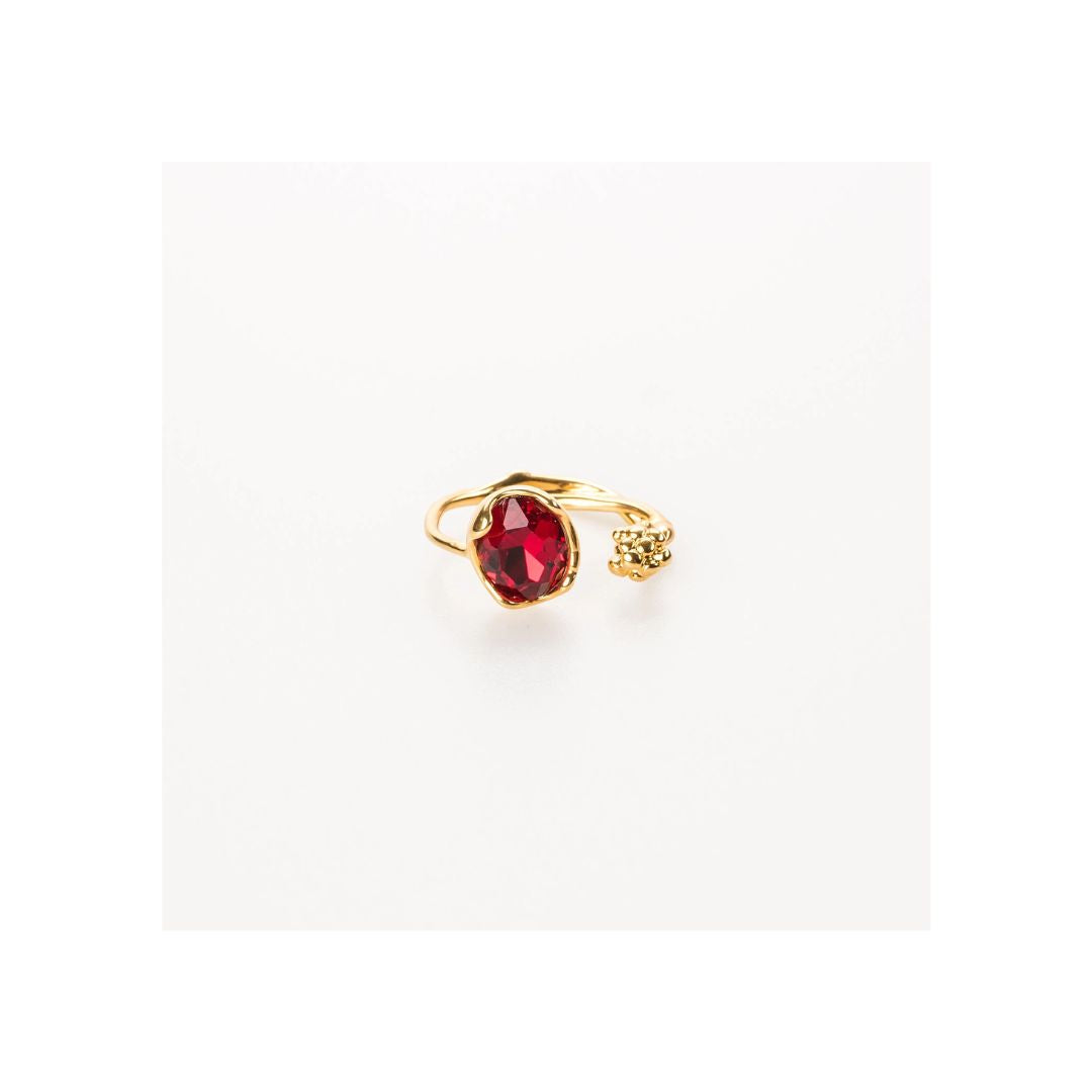 Emma Crystal Adjustable Birthstone Rings - R502 - Birth Months