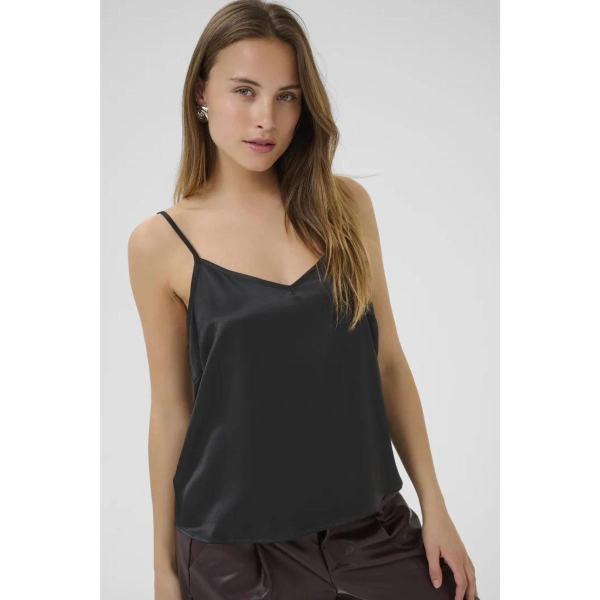 Mollie Strap Top - 50112292 - Black