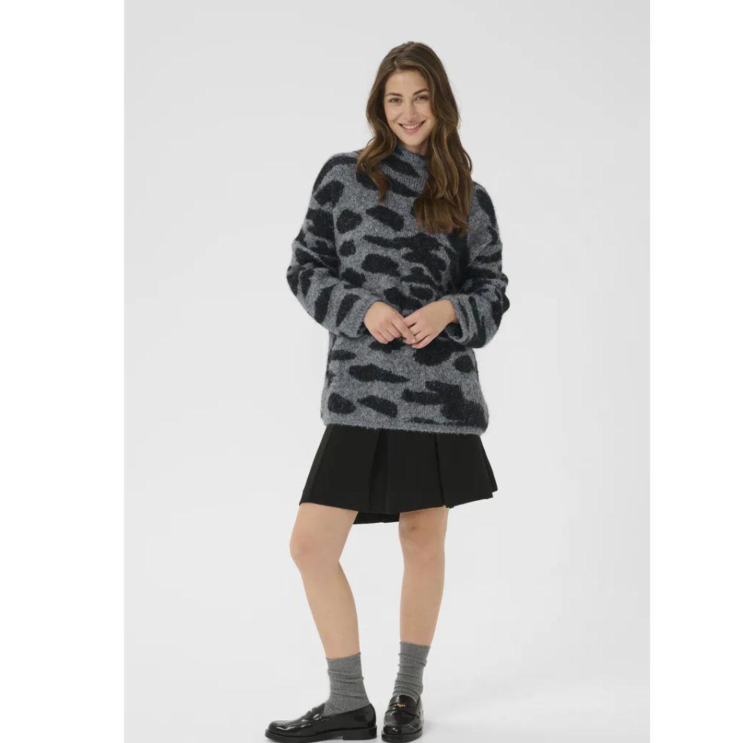 Elmas Pullover - 10614246 - Grey Melange