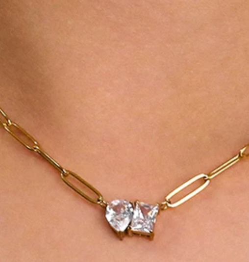 Moi et Toi Pendant Necklace