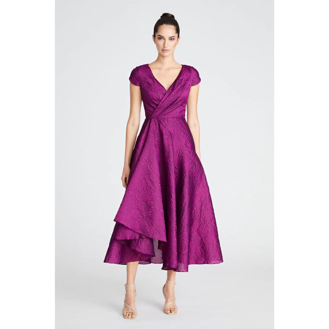 Sevyn High Low Cocktail Dress | Deep Orchid