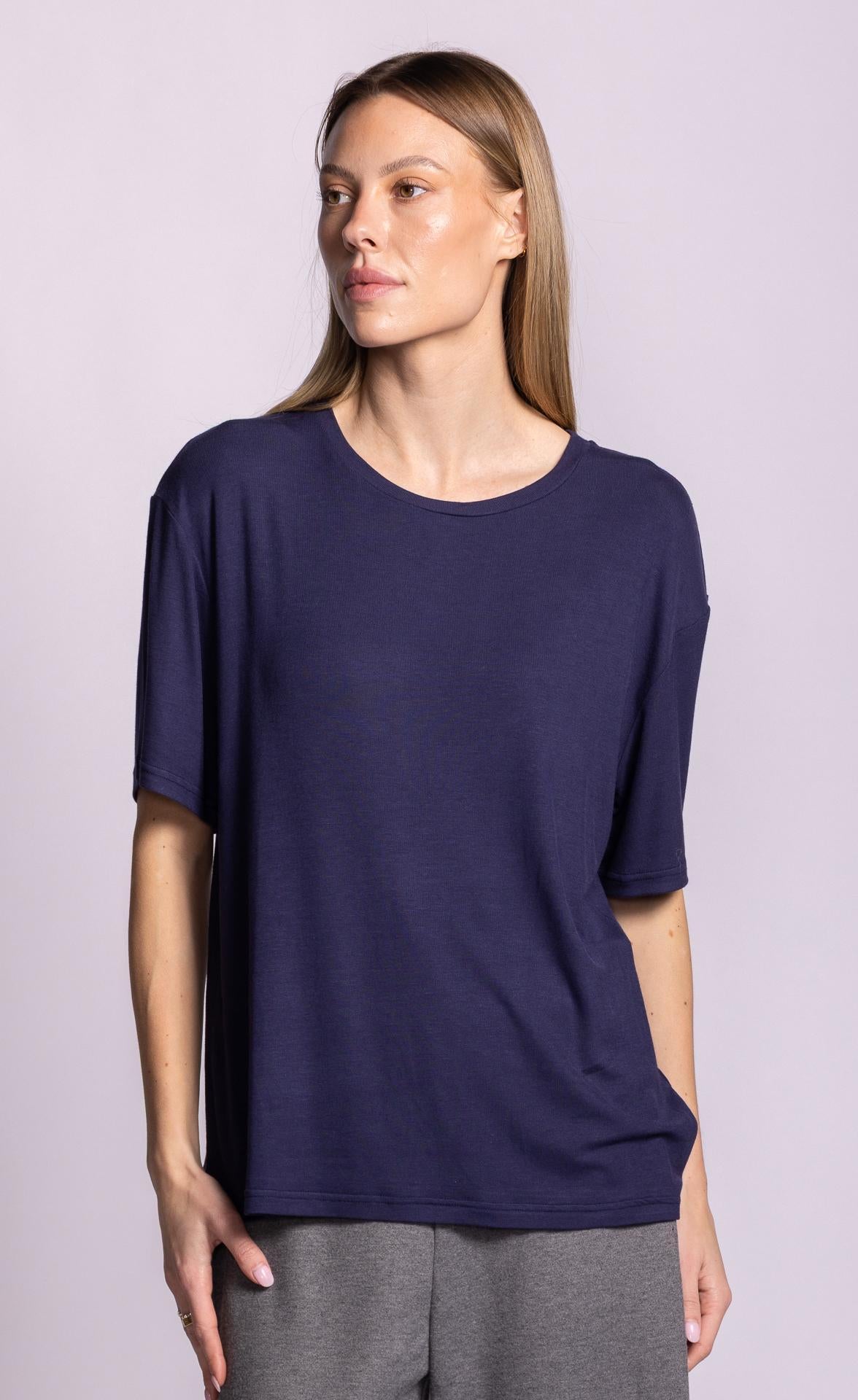 Camilla T-Shirt | TO-11212F26 | Blue