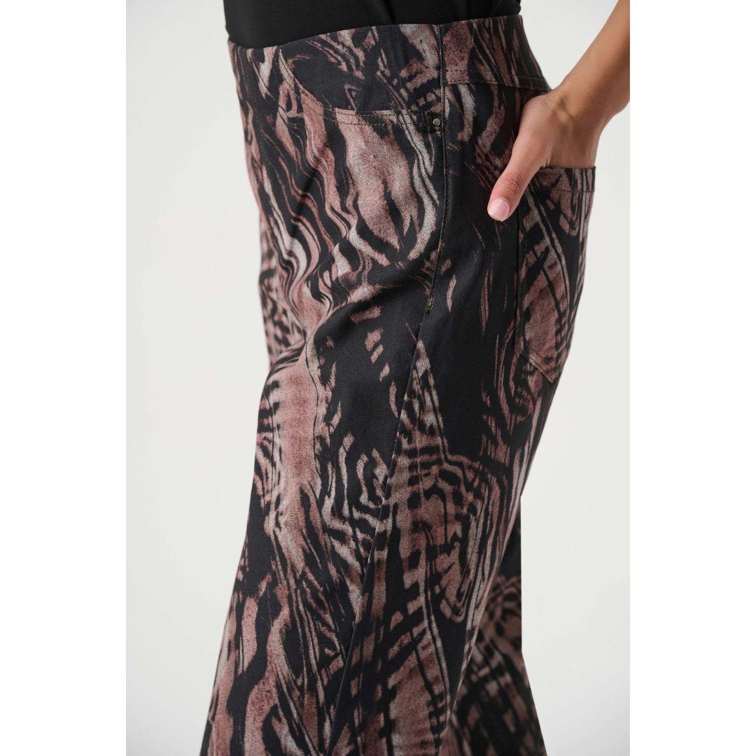 JOSEPH RIBKOFF Abstract Print Pull-On Jeans | 264914
