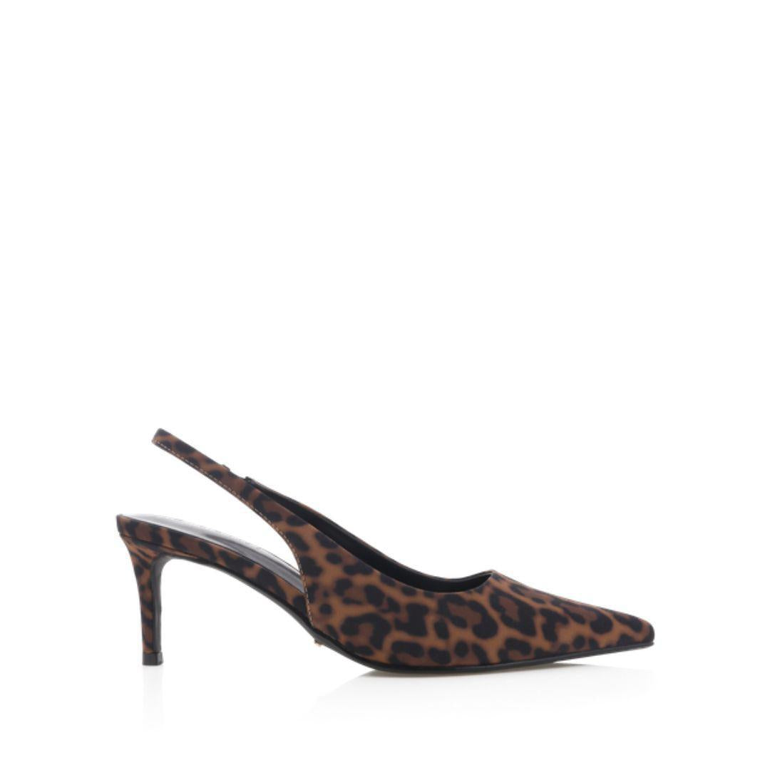 Oskanna Leopard Slingback Heel