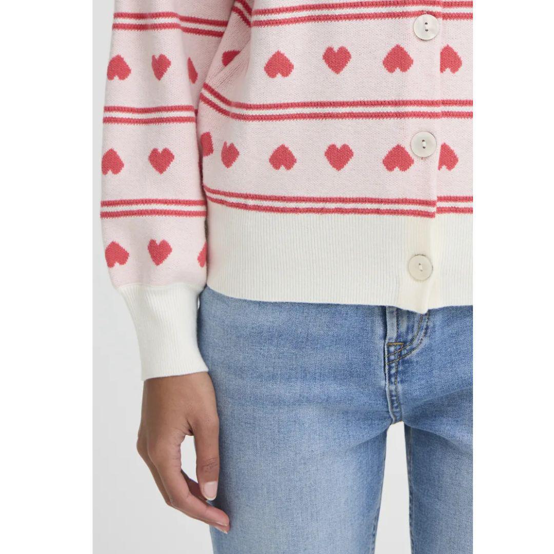 Brielle Hearts Cardigan