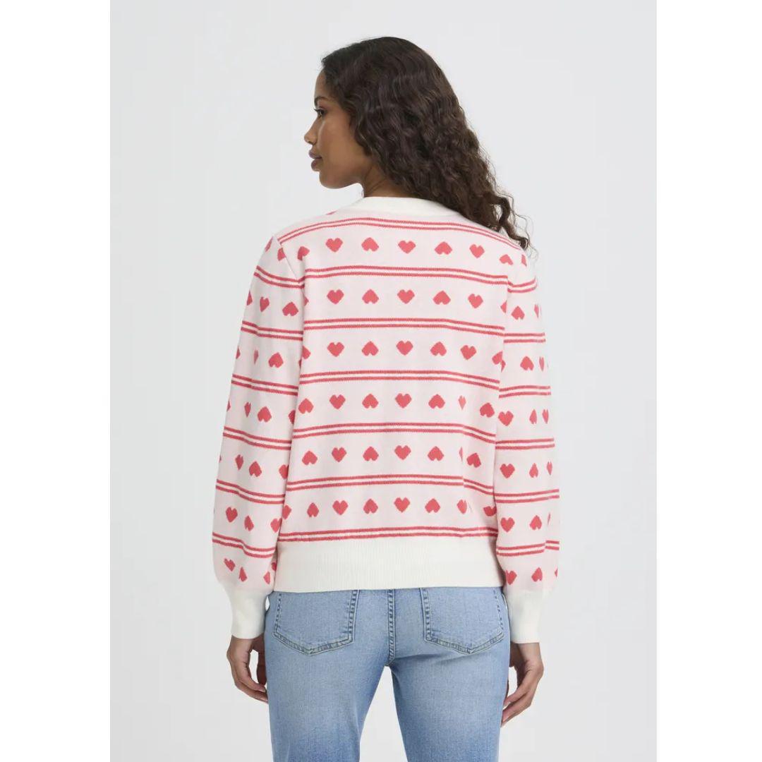 Brielle Hearts Cardigan