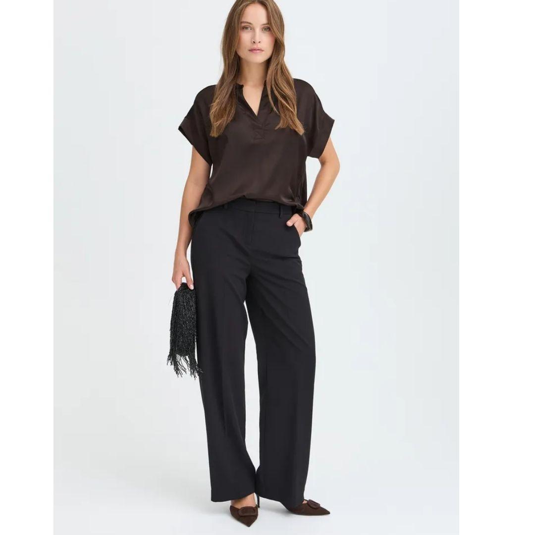 Selita V-Neck Blouse | Java