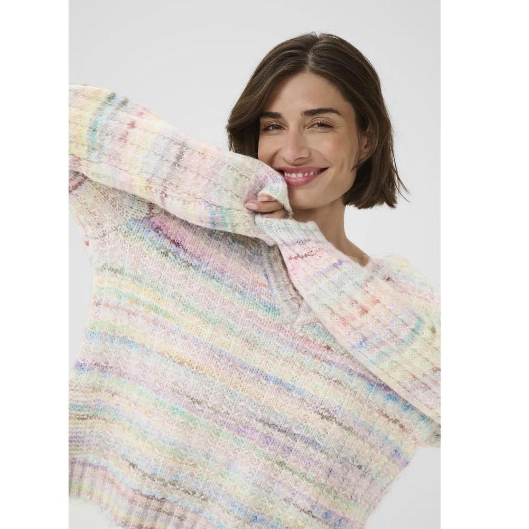 Bilo Pullover - Pink Multi