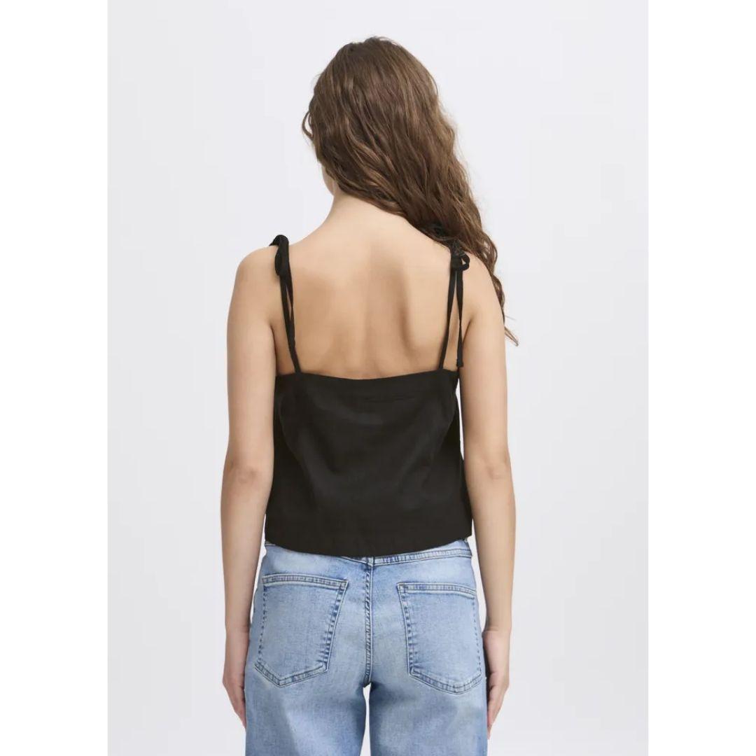 Linno Strappy Top - 20122923 - Black