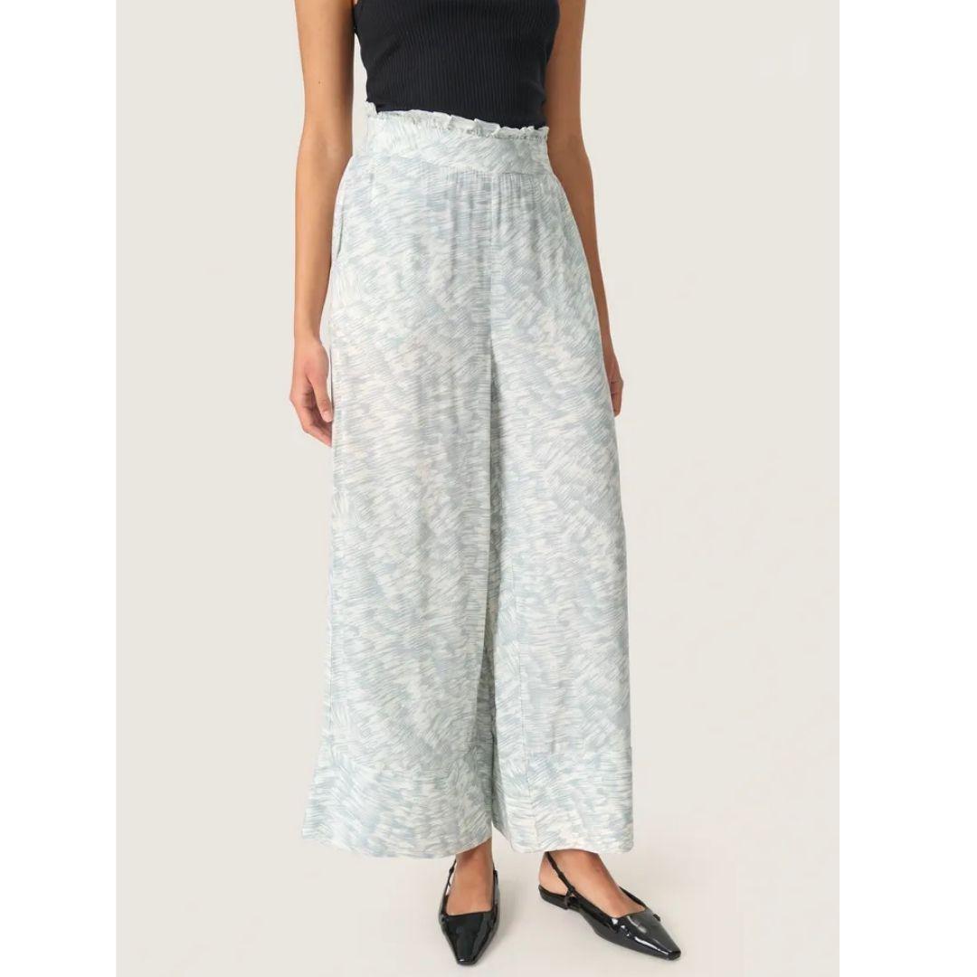 Arjana Zaya Pants - Silver Blue Stroke