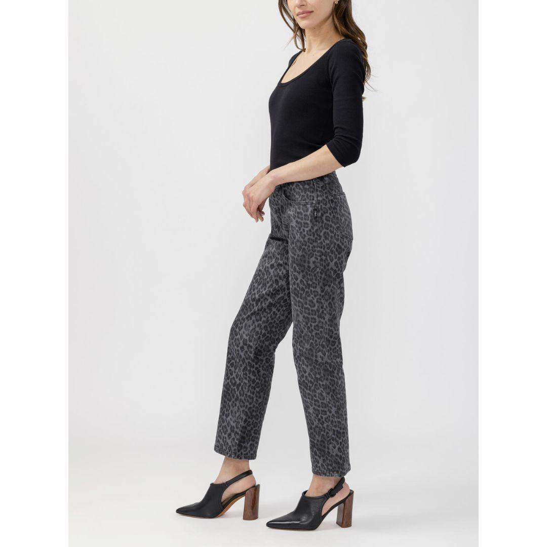 SILVER JEANS Chelsea Boyfriend Jeans | L23432LLP687 | Charcoal Leo