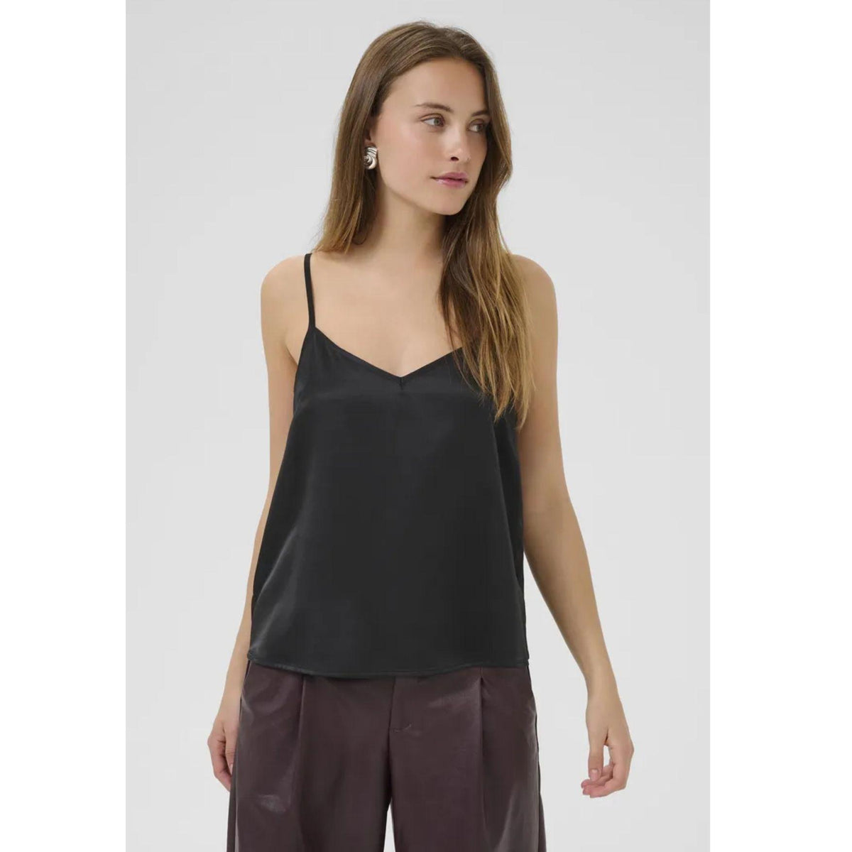 Mollie Strap Top - 50112292 - Black